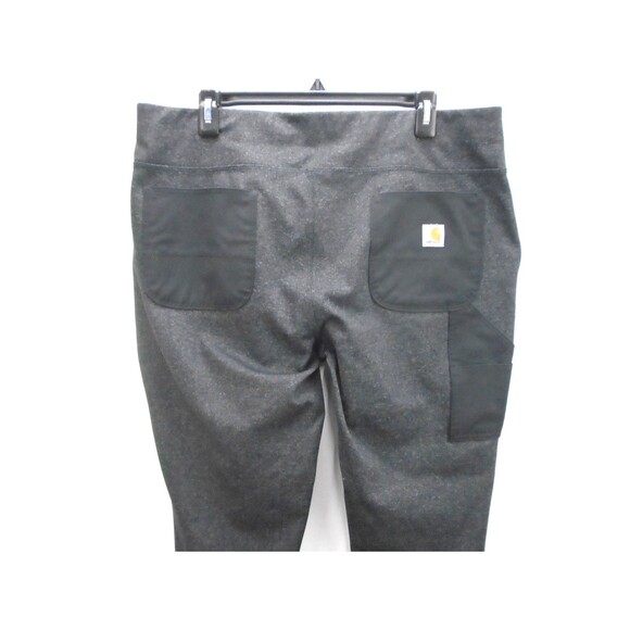 Carhartt Force Womens Size XL (16/18) Midweight Reinforced Leggings Pants Black - Picture 7 of 10